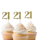 21st Birthday Cupcake Topper