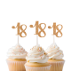 18th Birthday Cupcake Topper