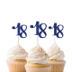 18th Birthday Cupcake Topper