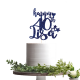 Personalized 40th Birthday Cake Topper
