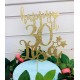 Personalised Birthday Cake Topper