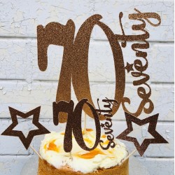 70th Birthday Cake Topper, 30th, 40th, 50th, 60th, 70th, 80th, 90th, 100th Birthday Cake Topper  70th Birthday Cake Topper, 30th, 40th, 50th, 60th, 70th, 80th, 90th, 100th Birthday Cake Topper