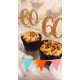 60th Birthday Cupcake Topper