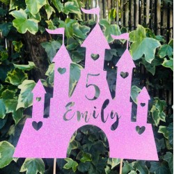 Princess Cake Topper, Princess Party, Personalised Cake Topper