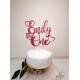 Personalised Birthday Cake Topper, Any Age and Name Cake Topper, Custom Cake Topper