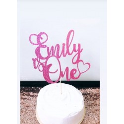 Personalised Birthday Cake Topper, Any Age and Name Personalised Birthday Cake Topper, Any Age and Name