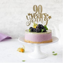 Personalised Custom Cake Toppers 90th Birthday Personalised Custom Cake Toppers 90th Birthday