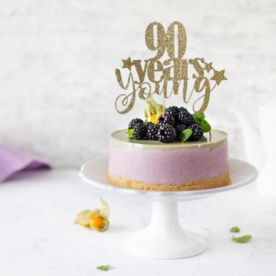 Personalised Custom Cake Toppers 90th Birthday