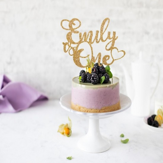 Any Age and Name Cake Topper