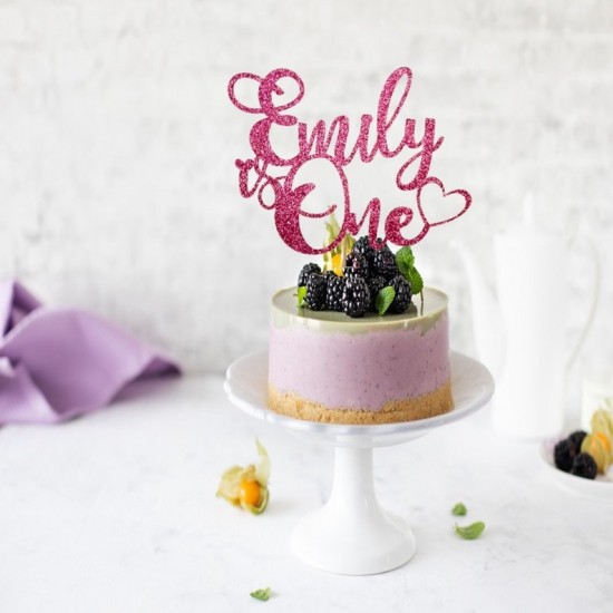 Any Age and Name Cake Topper
