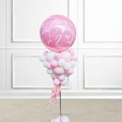 Baby Pink Balloon Display for Every Occasion Ready to Use and Personalised