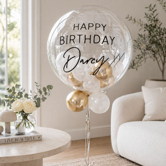 Personalised  Birthday Balloon – Custom Message