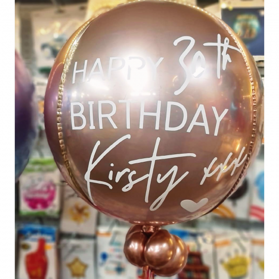 Personalised Helium Balloon