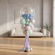 Personalised School Year Balloon Tower Custom Pastel Party Decor