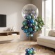 Personalized Balloon Tower Custom Party Decor