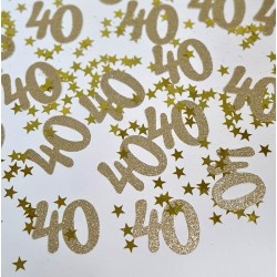 Personalised Age confetti