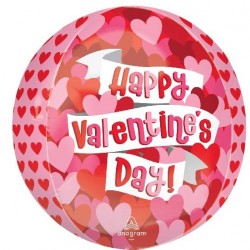 Playful Valentines Heart ORBZ Balloon Playful Valentines Heart ORBZ Balloon
