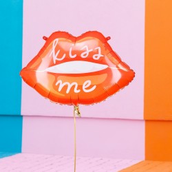 Kiss Me Lips Foil Balloon Kiss Me Lips Foil Balloon