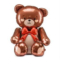 Standing Foil Balloon Teddy Bear