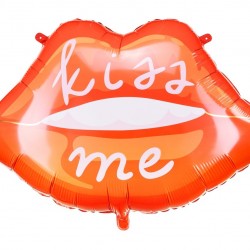 Kiss Me Lips Foil Balloon Kiss Me Lips Foil Balloon
