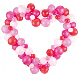 Heart Frame Balloon Garland Kit DIY Heart Frame Balloon Garland Kit DIY