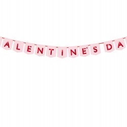 Red and Pink Valentines Day Banner Red and Pink Valentines Day Banner