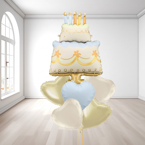 Wedding Bliss Balloon Set INFLATED