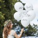 White Wedding Balloons