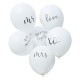 White Wedding Balloons