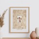 Jigsaw Wooden Guestbook with Display Box